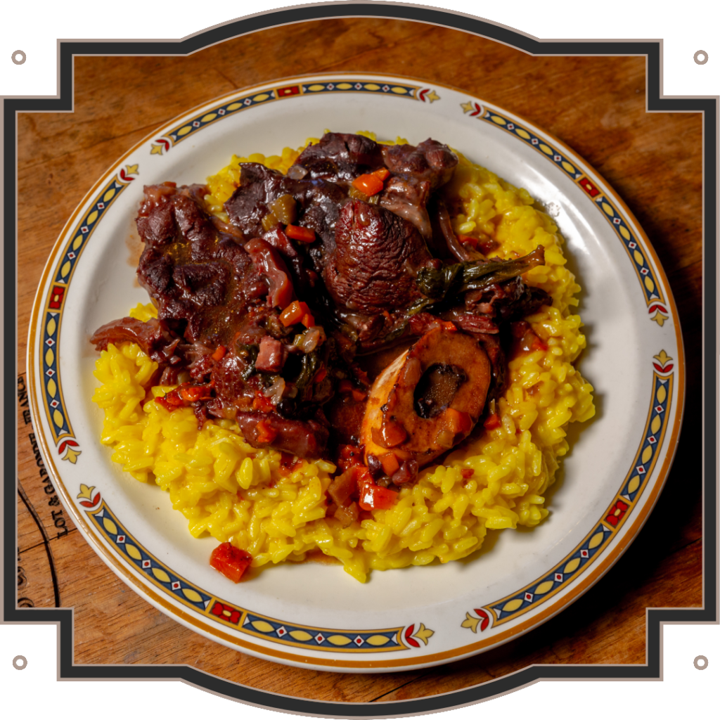 Ossobuco con Risotto