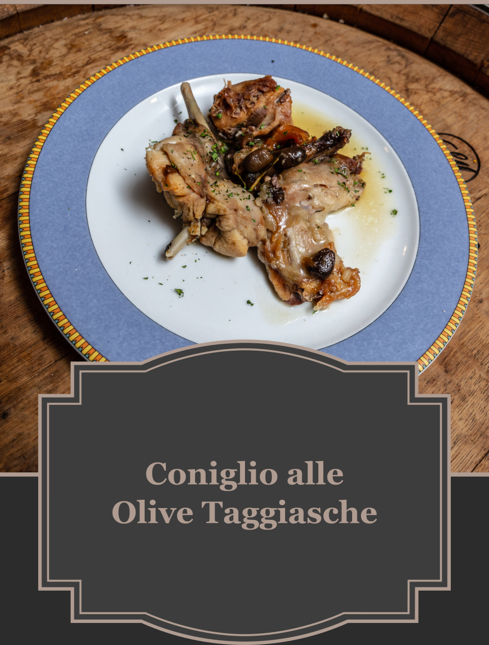 coniglio alle olive taggiasche